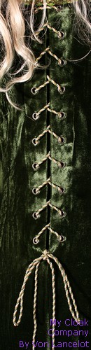 Ladies Medieval Renaissance Costume And Headdress Size 18 - 20 Image